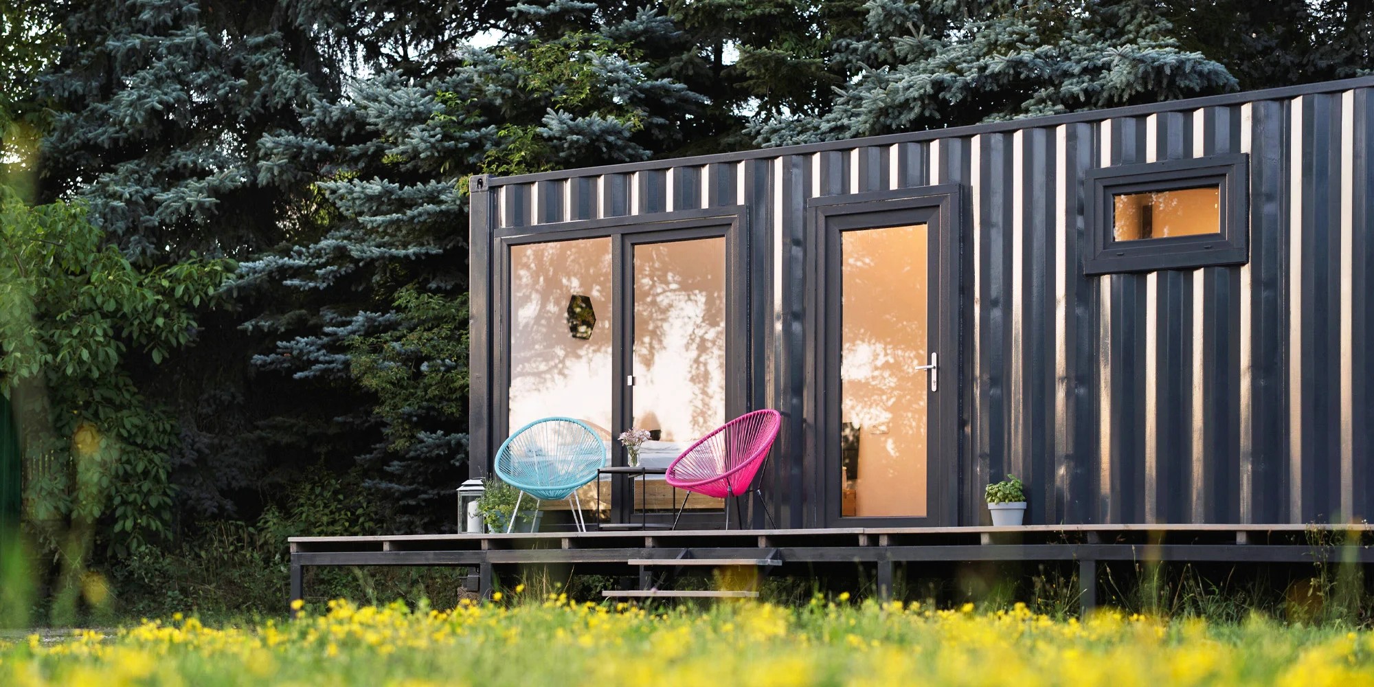 Container Hotel — hlavní pohled na kontejner
